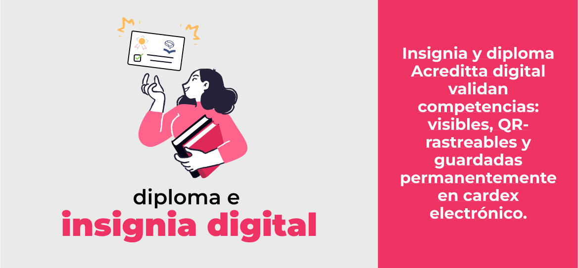 Diploma e insignia digital